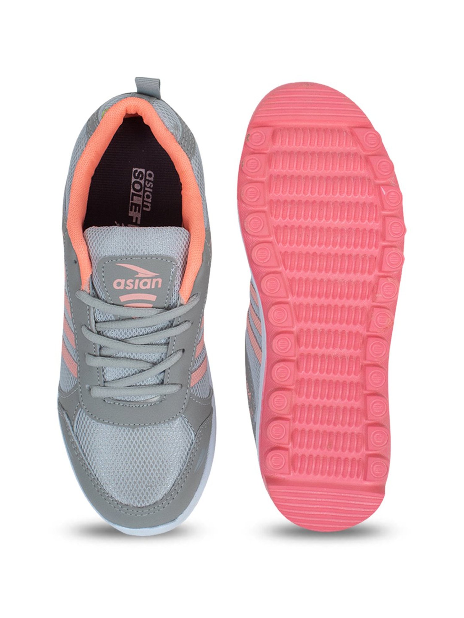 Asian Women's Grey Running Shoes