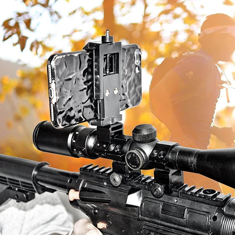 1 254mm Rifle Scope Adapter RingMount for Cellphone Mount Holder to Capture Image and Video When You are Hunting