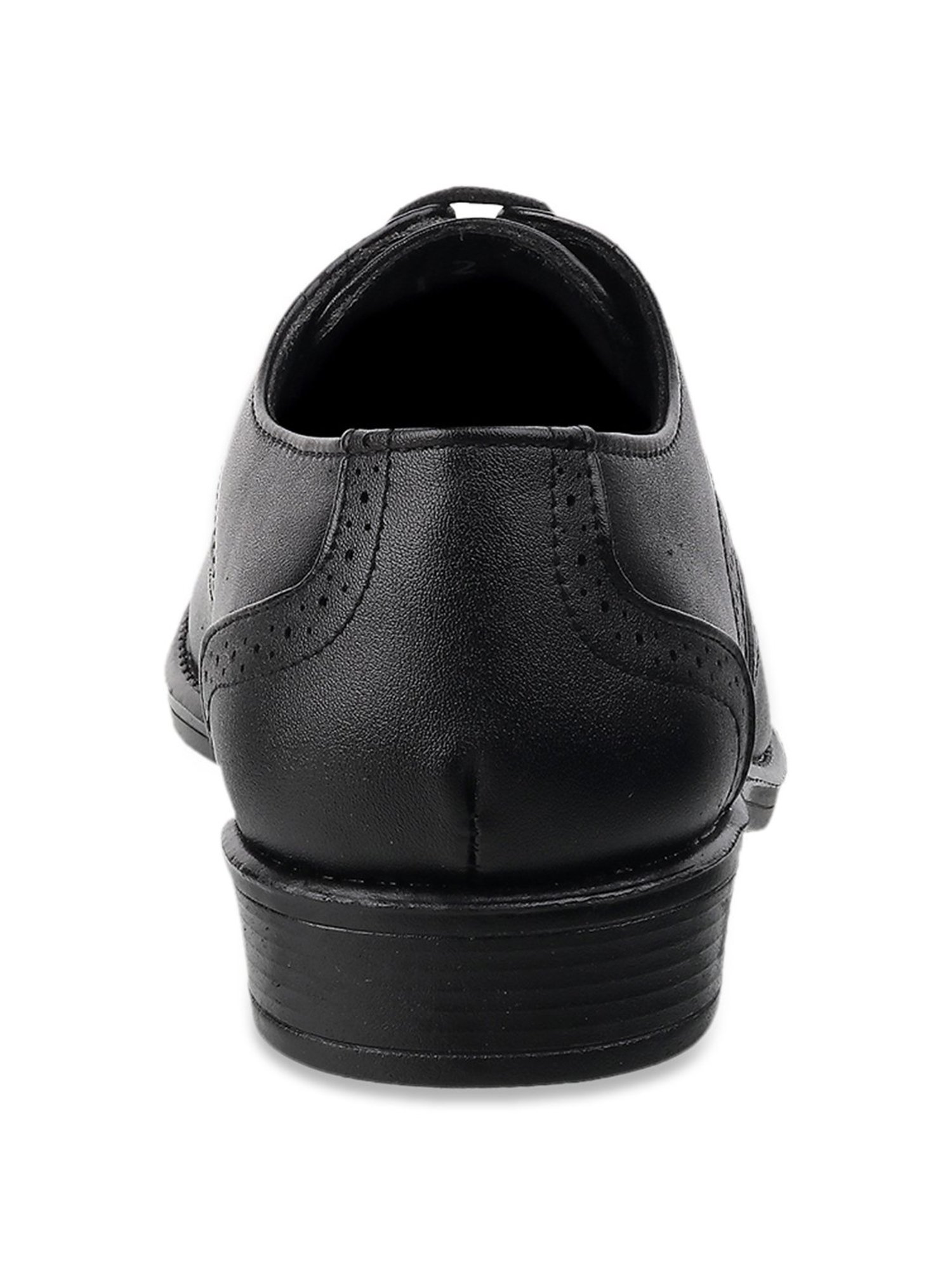 Walkway Men's Black Brogue Shoes