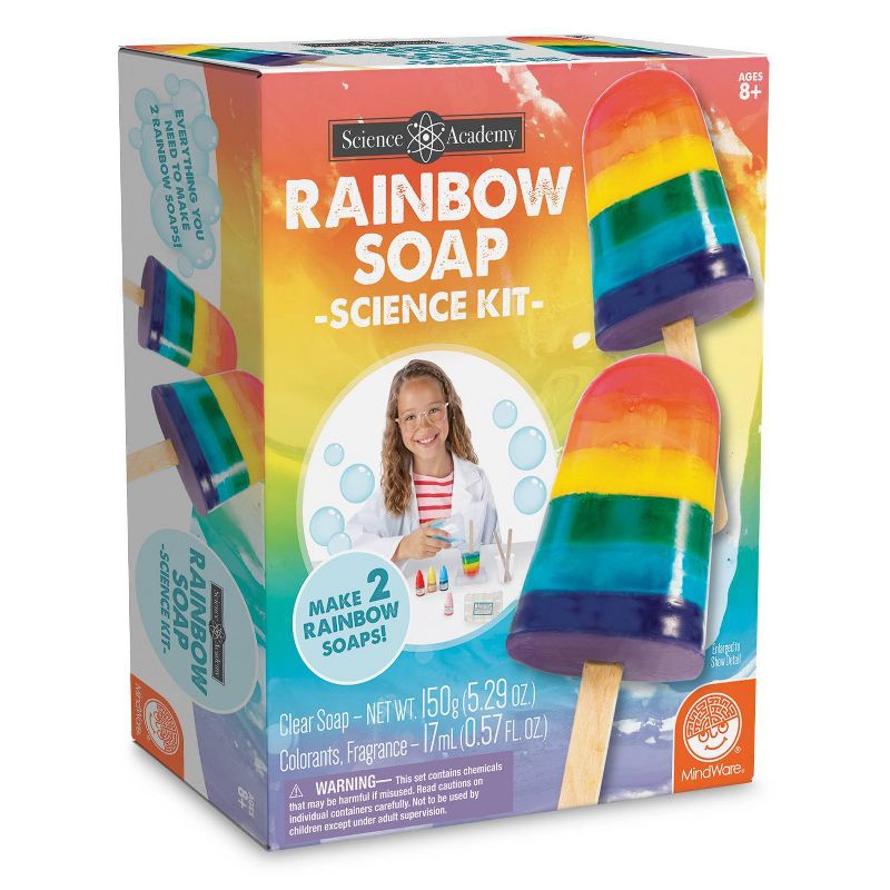 Mindware Science Academy Rainbow Soap Science Kit
