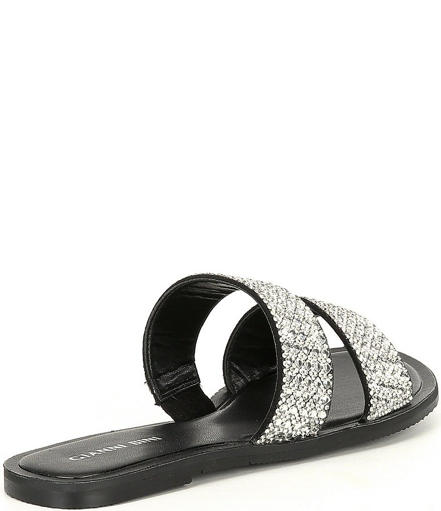Gianni Bini Stola Jeweled Banded Flat Sandals