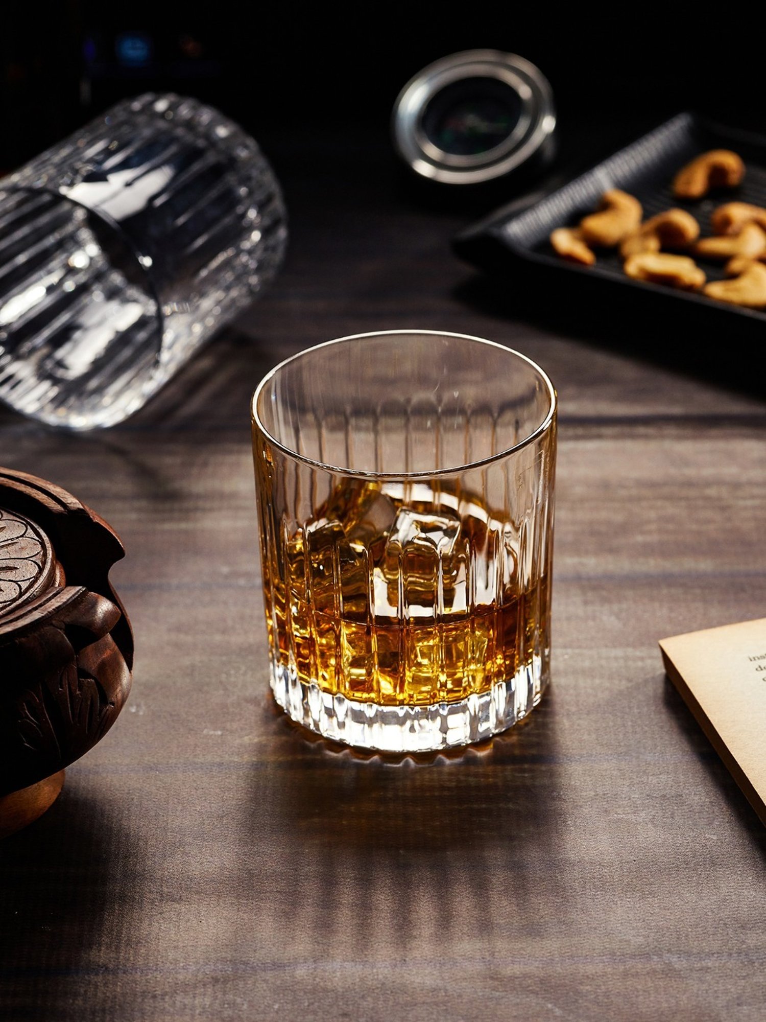 Trovea's Timeless Dof Tumbler Transparent Glass Whisky Glass - Set of 6