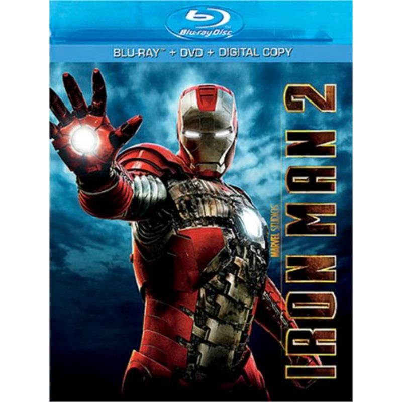 iron man 2 threedisc bluray/dvd combo
