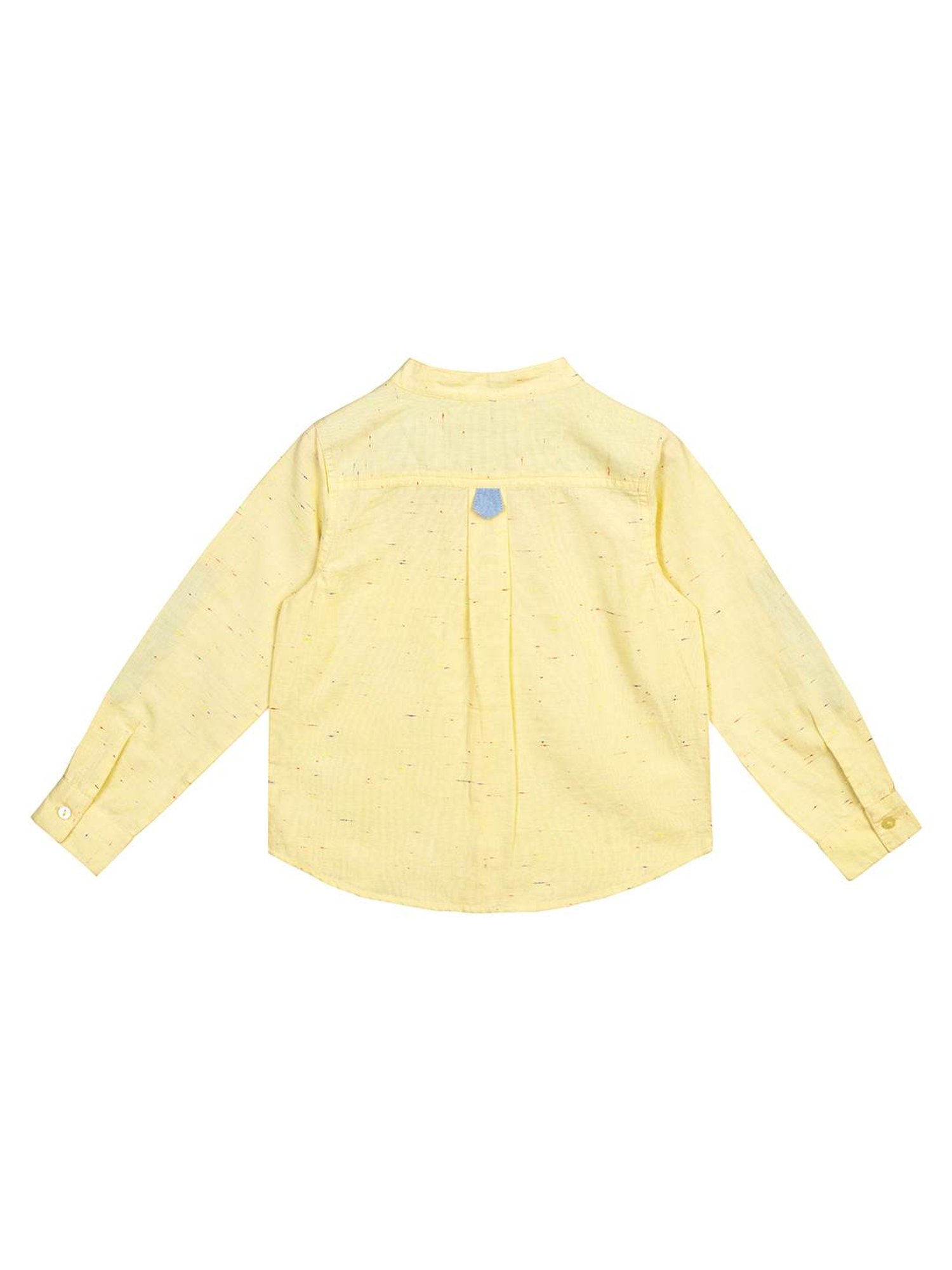 Budding Bees Kids Yellow Printed Shirt