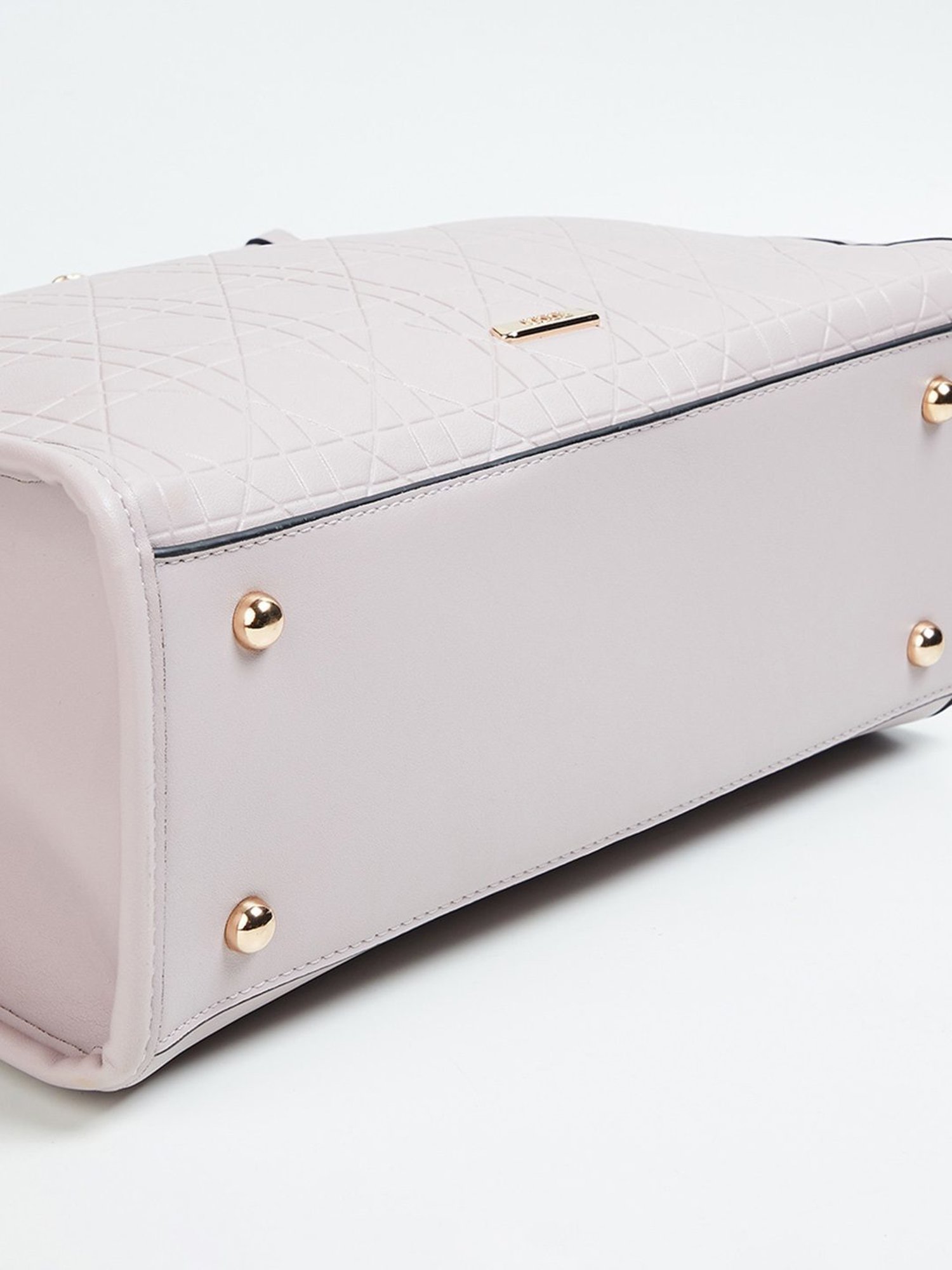 Code by Lifestyle Lilac Textured Tote Bag