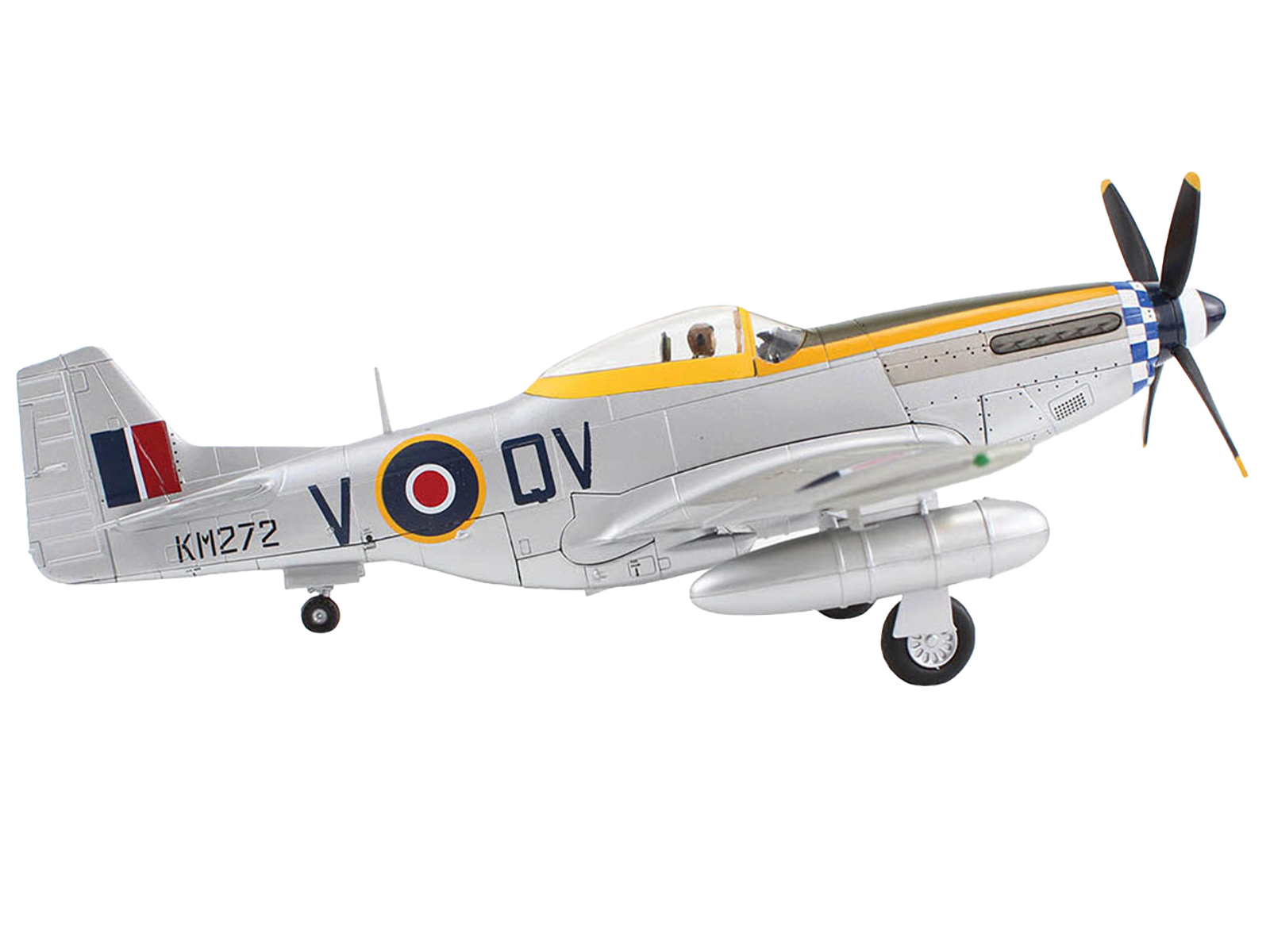 North American P-51D Mustang Fighter Aircraft "Lt. Col. McComas 118th Tactical Reconnaissance Squadron 23rd Fighter Group China" (1945) United States Army Air Force "Air Power Series" 1/48 Diecast Model by Hobby Master