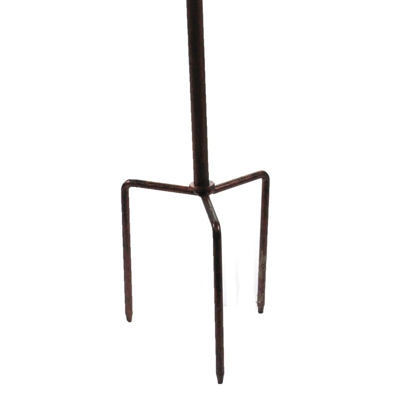 Home & Garden 20.5" Poppy Feeder/Birdbath  Stake Yard Decor Flower Regal Art & Gift  -  Bird Feeders