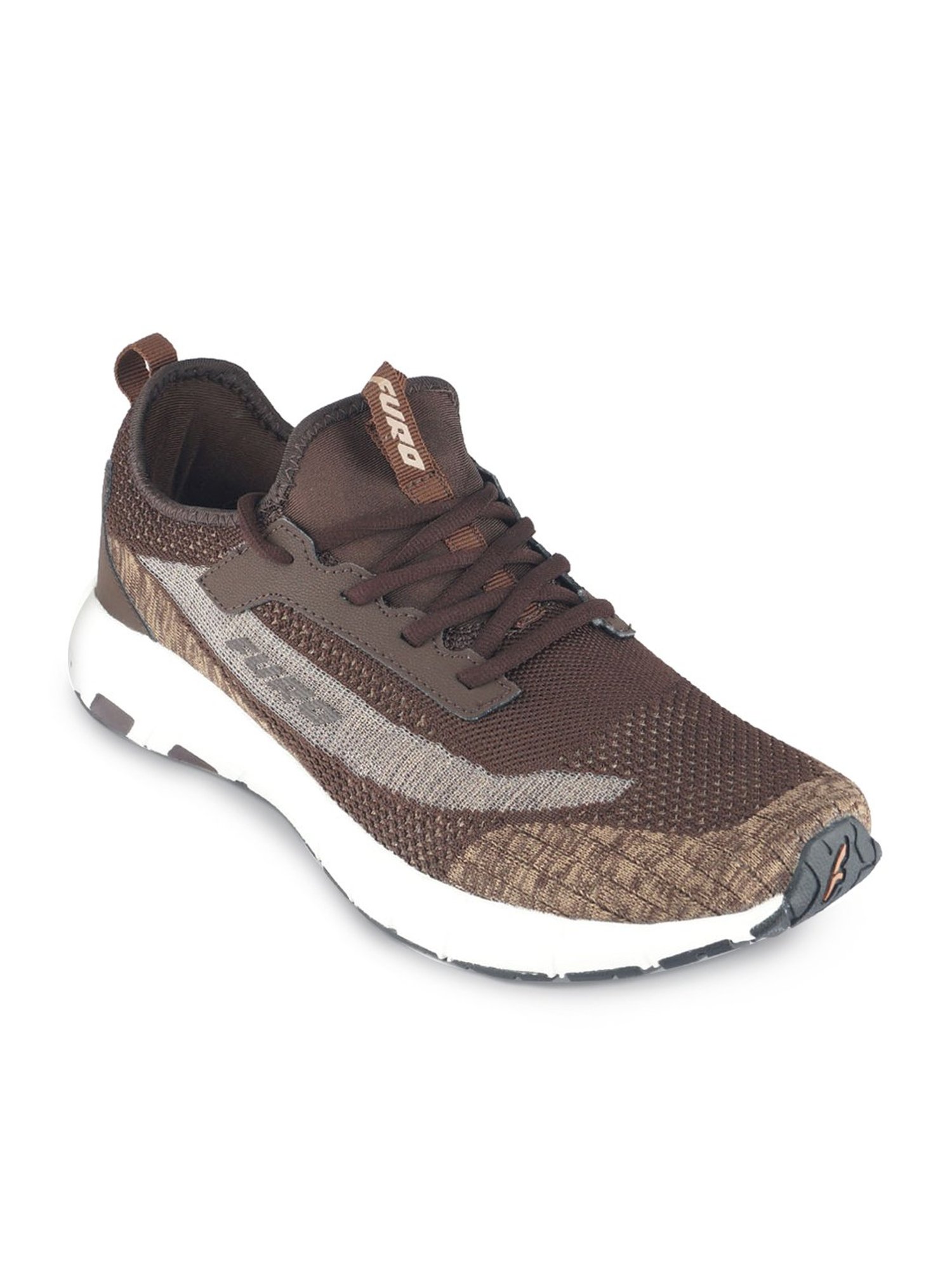 Furo by Red Chief Men's Brown Running Shoes