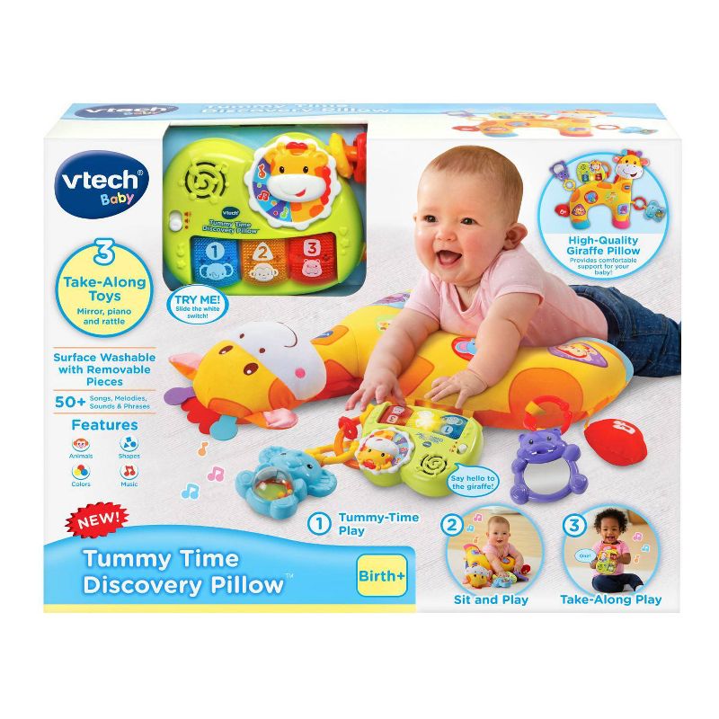 VTech Peek & Play Tummy Time Pillow