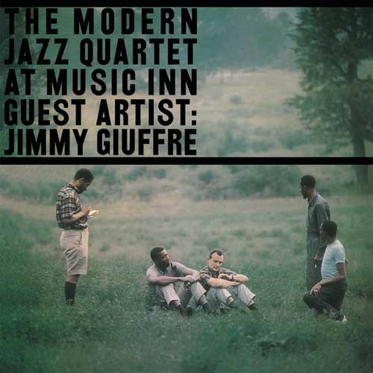 The Modern Jazz Quartet At Music Inn With Guest Artist Jimmy Giuffre Numbered Limited Edition LP (Clear Vinyl)