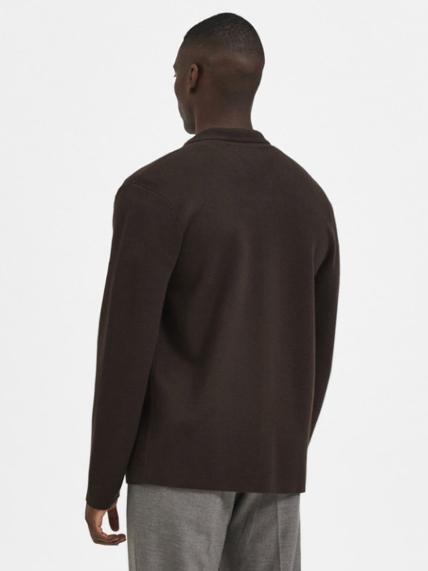 SELECTED HOMME Delicioso Regular Fit Striped Cardigans