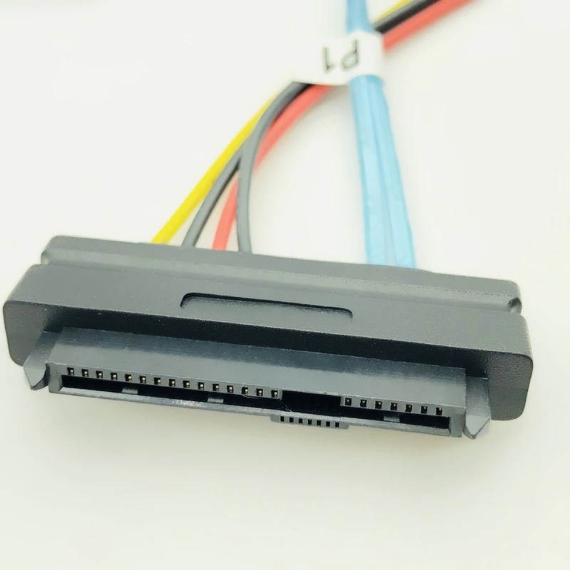 SAS SATA Cables for HDD Server Display Card MINI SAS 4i SFF-8087 36Pin To 4 SAS 29Pin Sff 8482 + 4pin Power Cable Mini SAS Cable