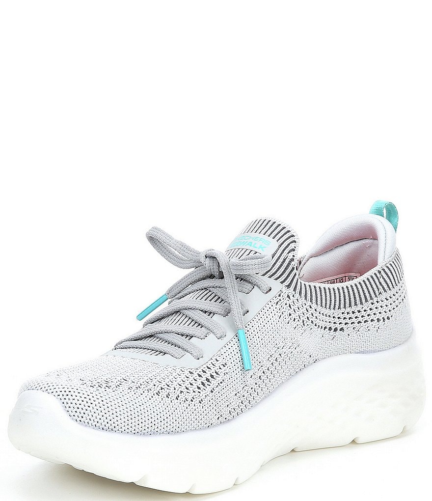Skechers Go Walk Hyper Burst Mesh Slip-On Sneakers