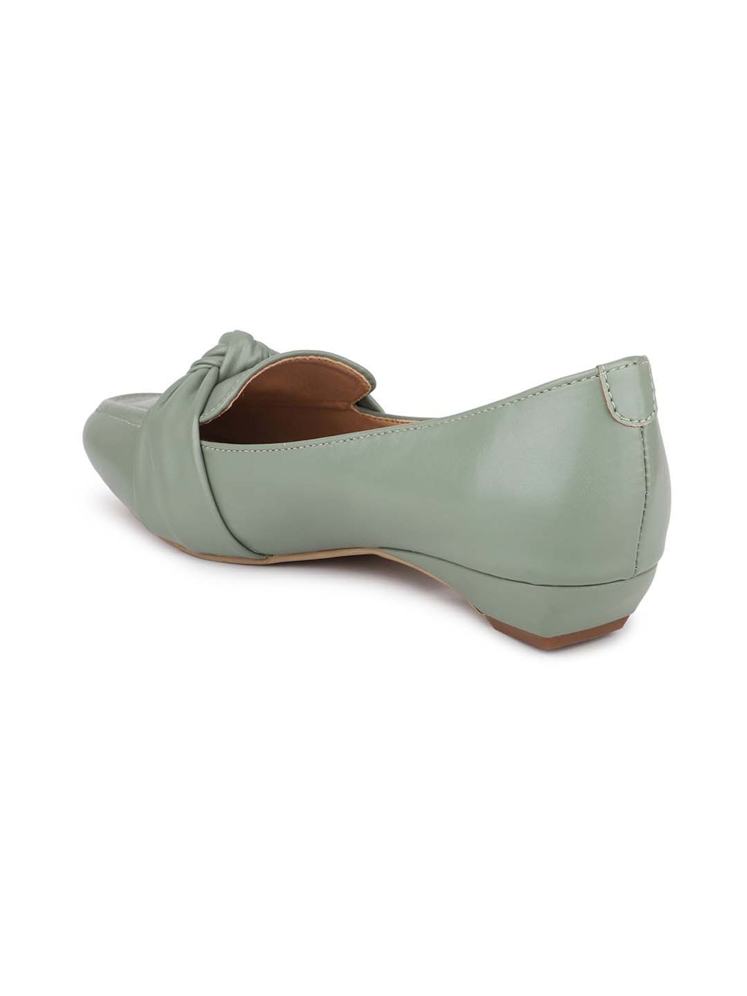 Design Crew Women's Green Casual Loafers