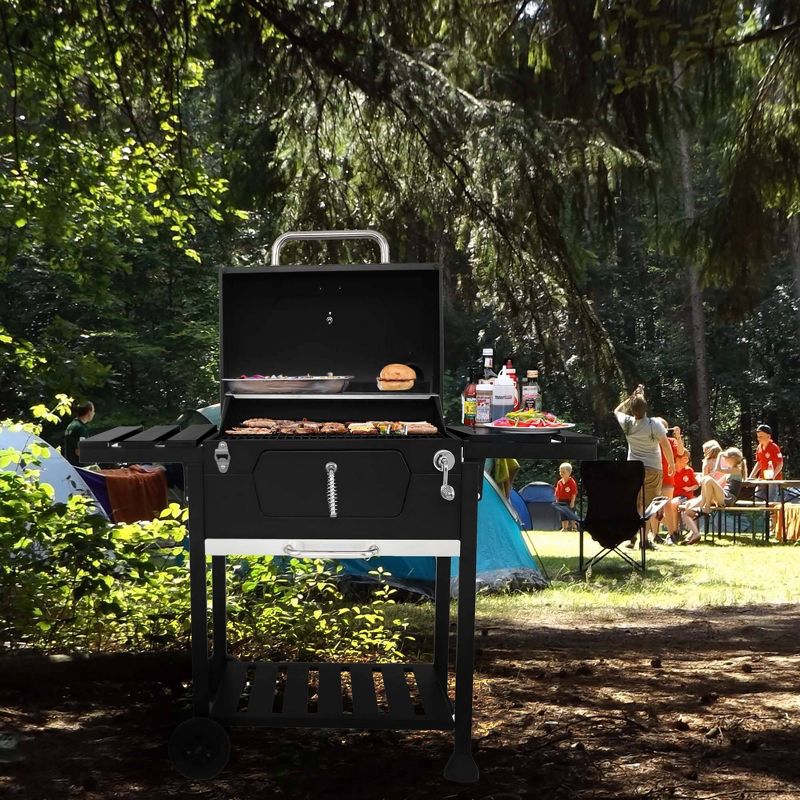 Royal Gourmet  24'' Charcoal BBQ Grill CD1824E Black