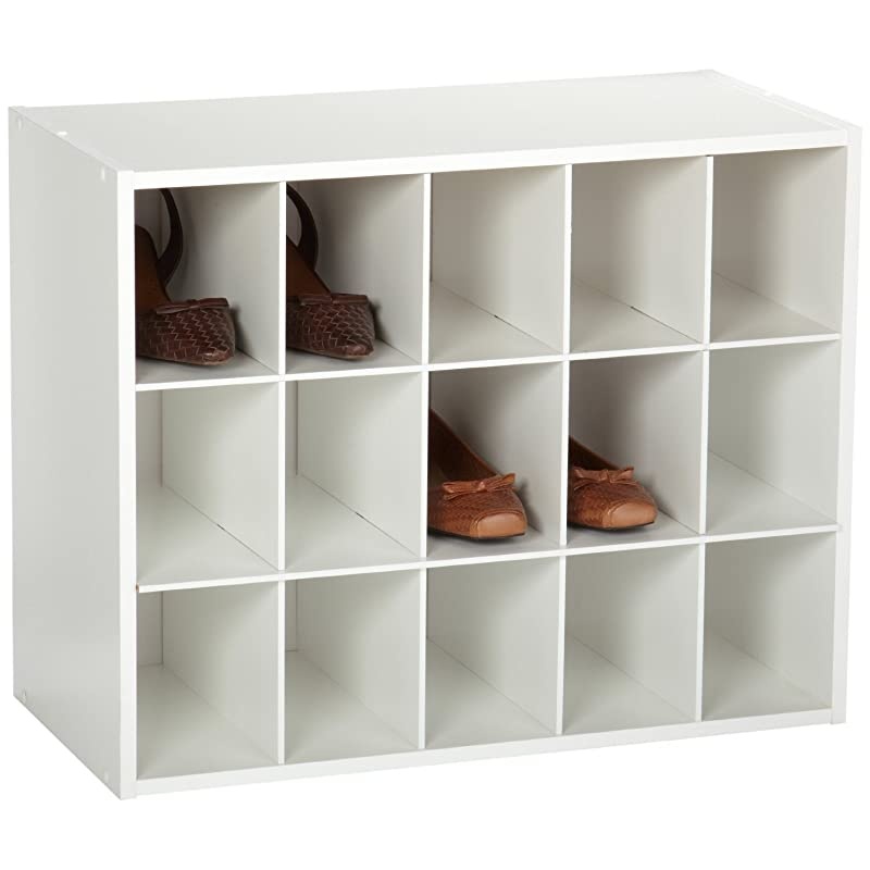 8983 Stackable 15-Unit Organizer, White
