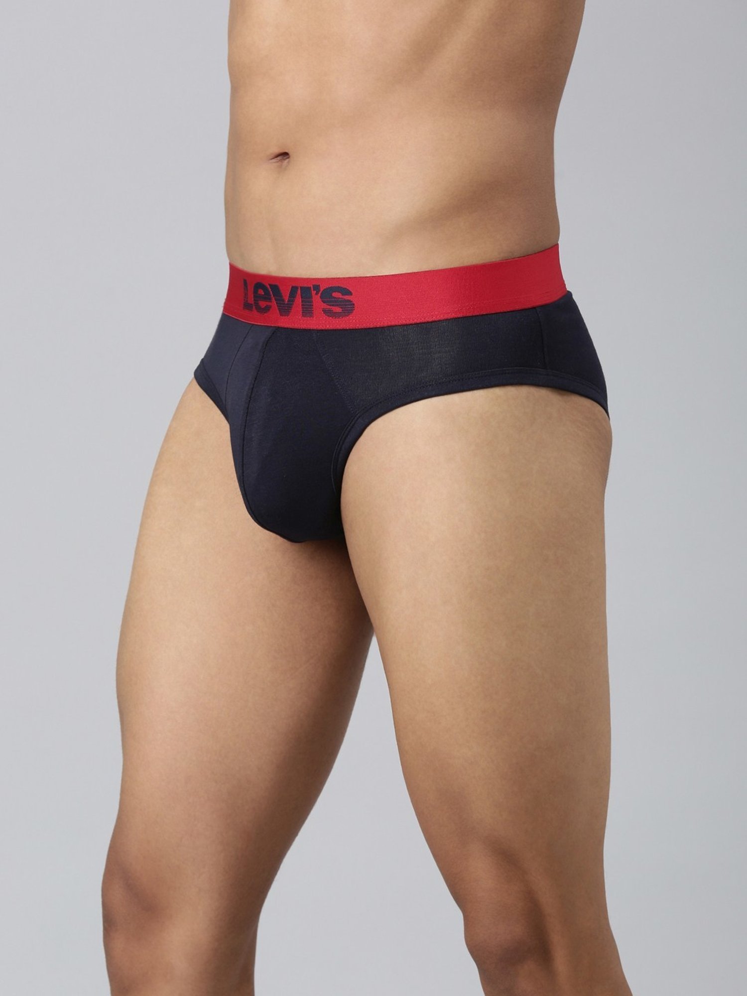 Levi'S Blue Cotton Skinny Fit Briefs