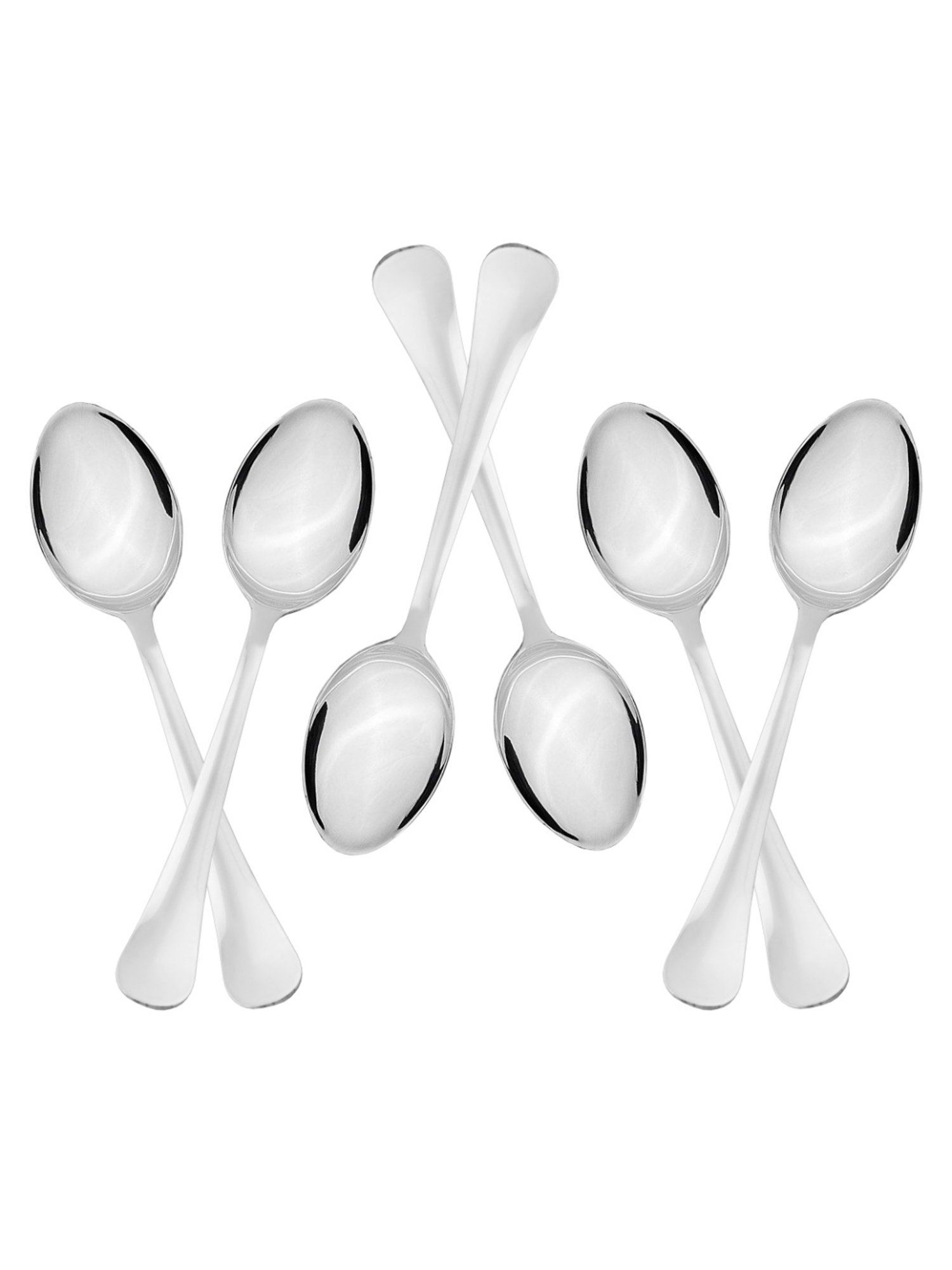 Sumeet Silver Stainless Steel Spoon Set