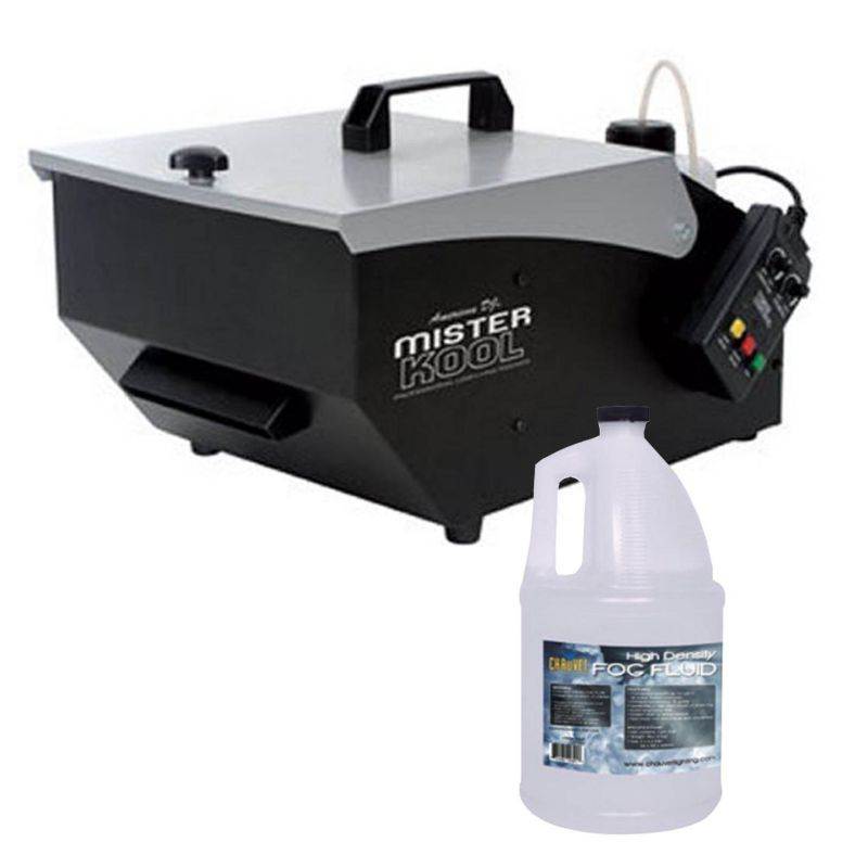 NEW American DJ MISTER KOOL Low Lying Dry Ice Effect Fog Machine w/HDF Fog Fluid