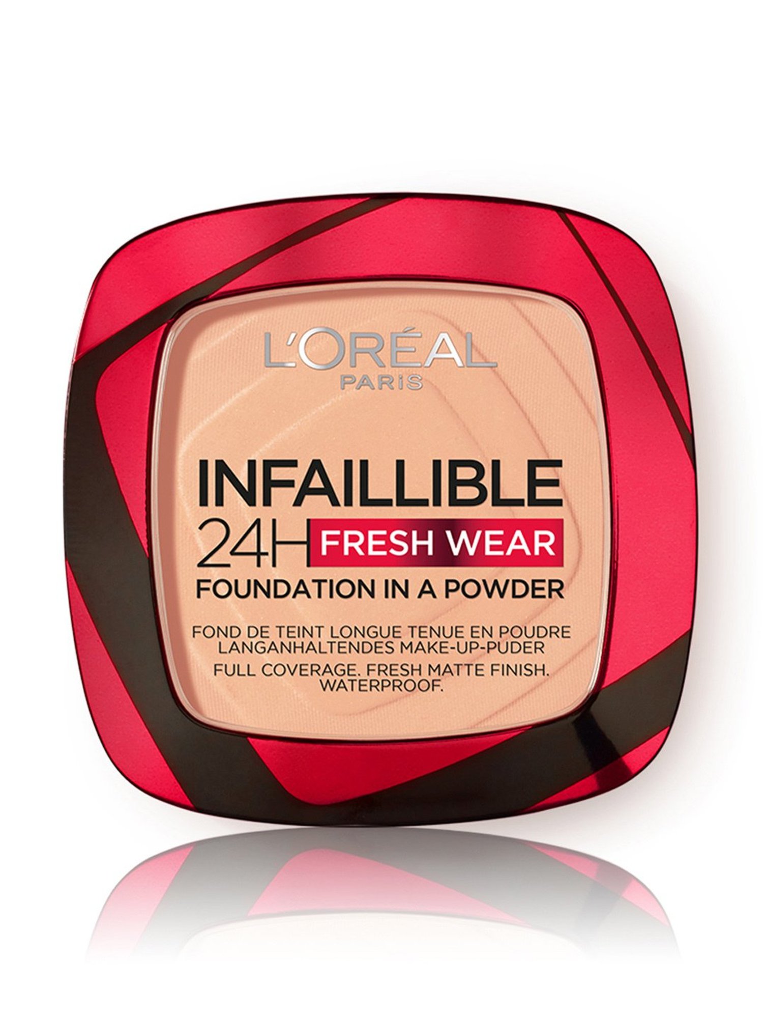 L'Oreal Paris Infallible 24H Fresh Wear Foundation in a Powder 245 Golden Honey - 9 gm