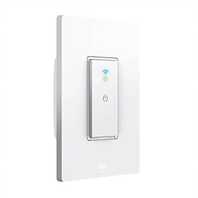Geeni TAP Smart Wi-Fi Light Switch, No Hub Required, Compatible with Alexa, Google Assistant, and Microsoft Cortana Neutral Wire Required, White