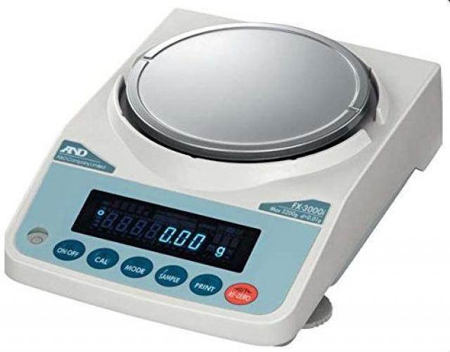A&D FX-1200iN FX-Series Precision Lab Balance, Compact Scale 1220 g X 0.01 g (10 mg),NTEP, Legal Foer Trade,New