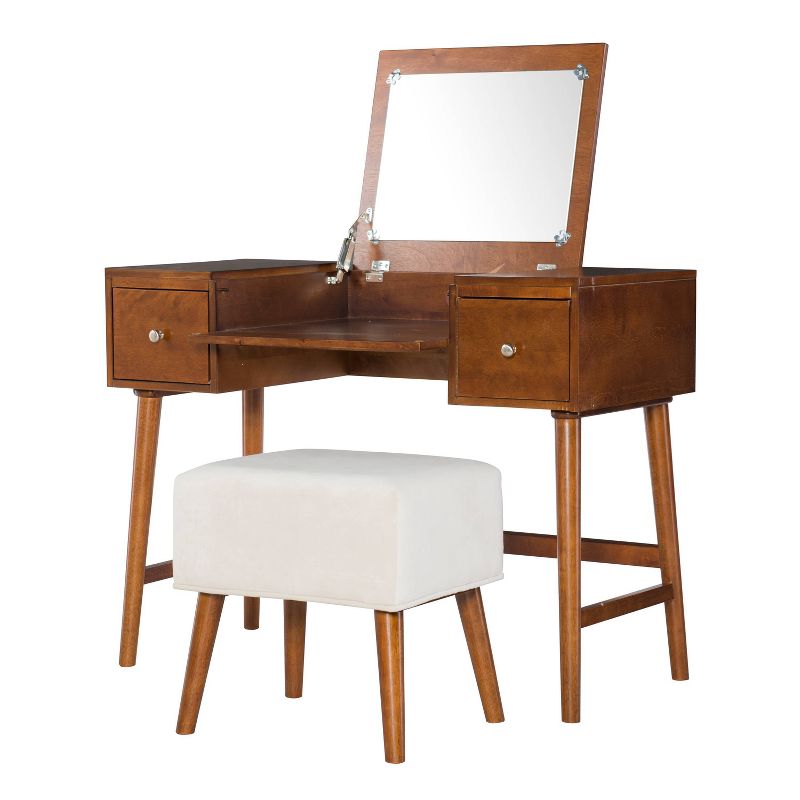 Salisbury Vanity w/Mirror White - Chique