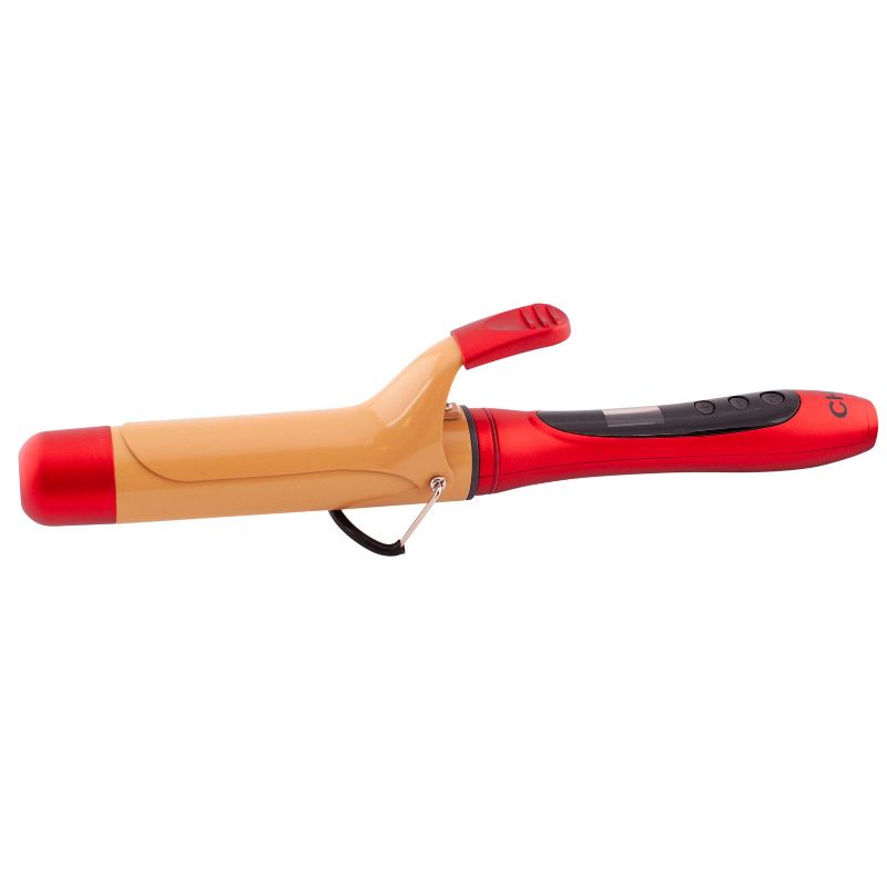 CHI  Tourmaline Ceramic Curling Iron - 1" - Fire Red