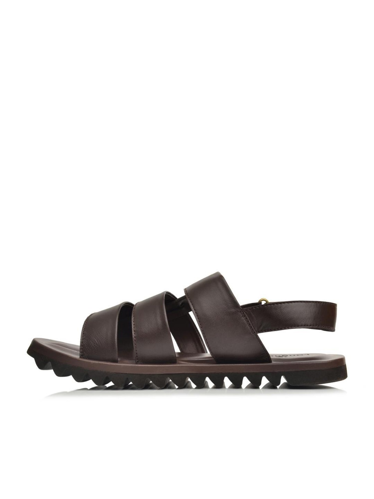 Language Shoes Men's William Brown Back Strap Sandals