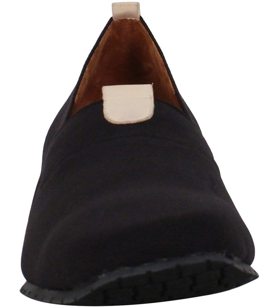 L'Amour Des Pieds Tumai Stretch Fabric Slip Ons