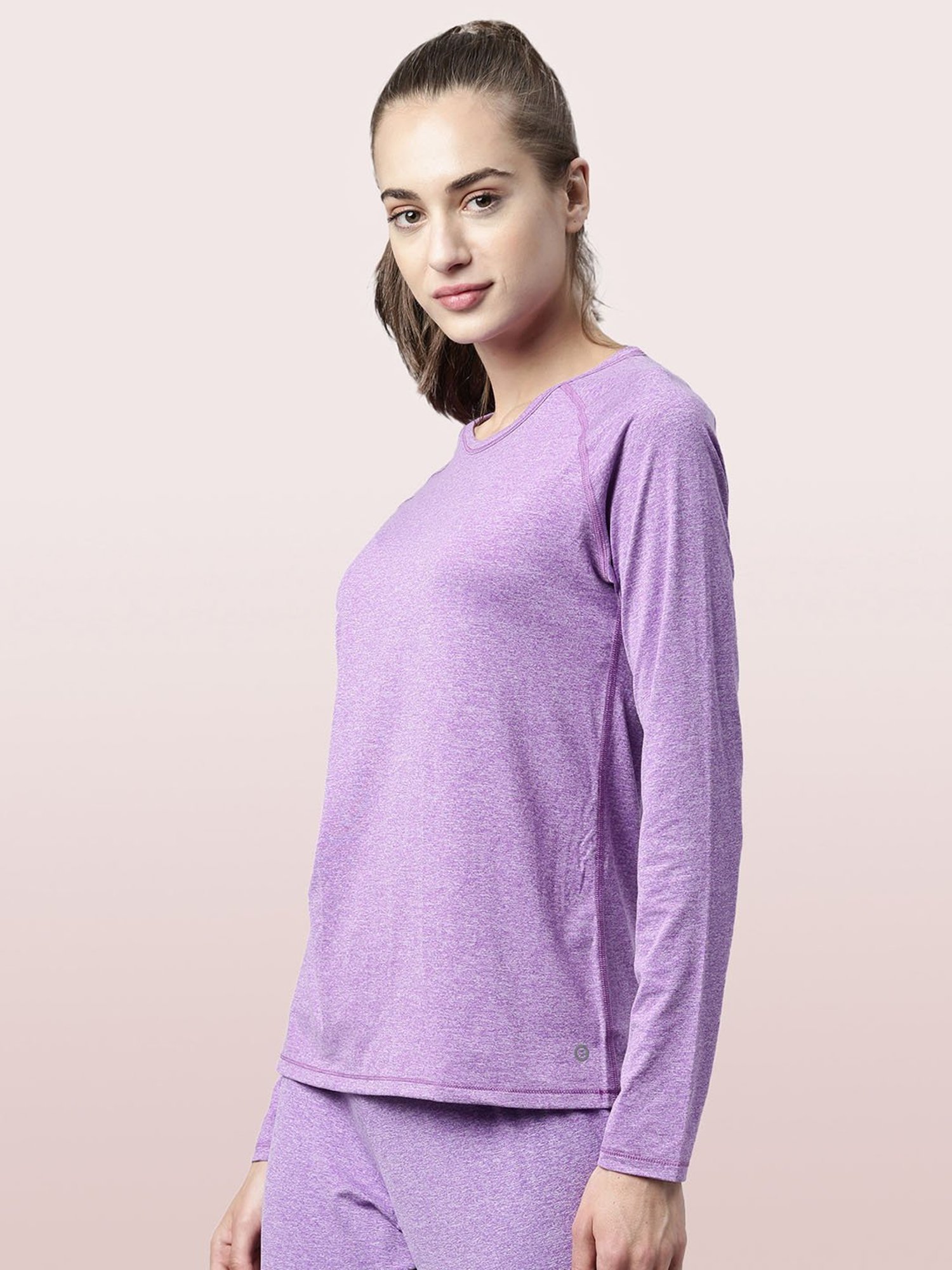 Enamor Orchid Glaze Textured T-Shirt