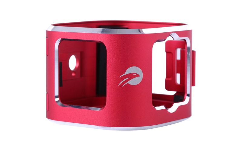 Camorama Hard Shell Metal Case - For Camera - Red - Damage Resistant - Aluminum Alloy, Metal, Stainless Steel