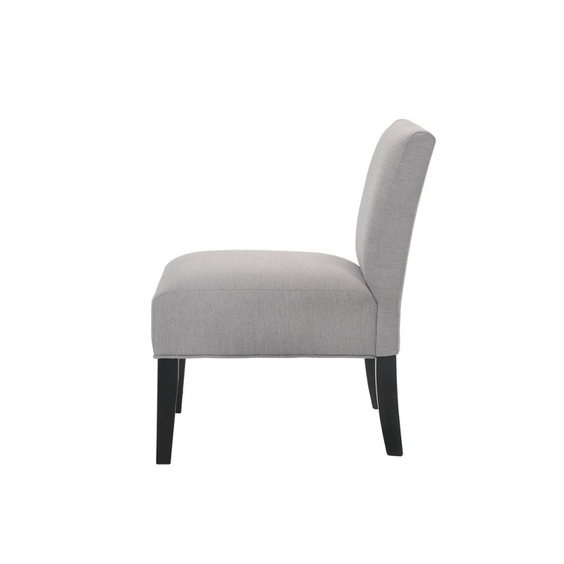 3pc Bryson Chair and Table Dove Gray/Black - Acme Furniture