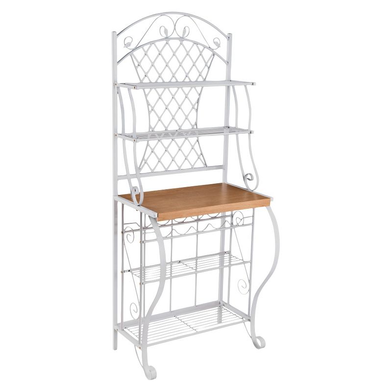 72" Daywood Kitchen Pantry Cabinet White - Room and Joy