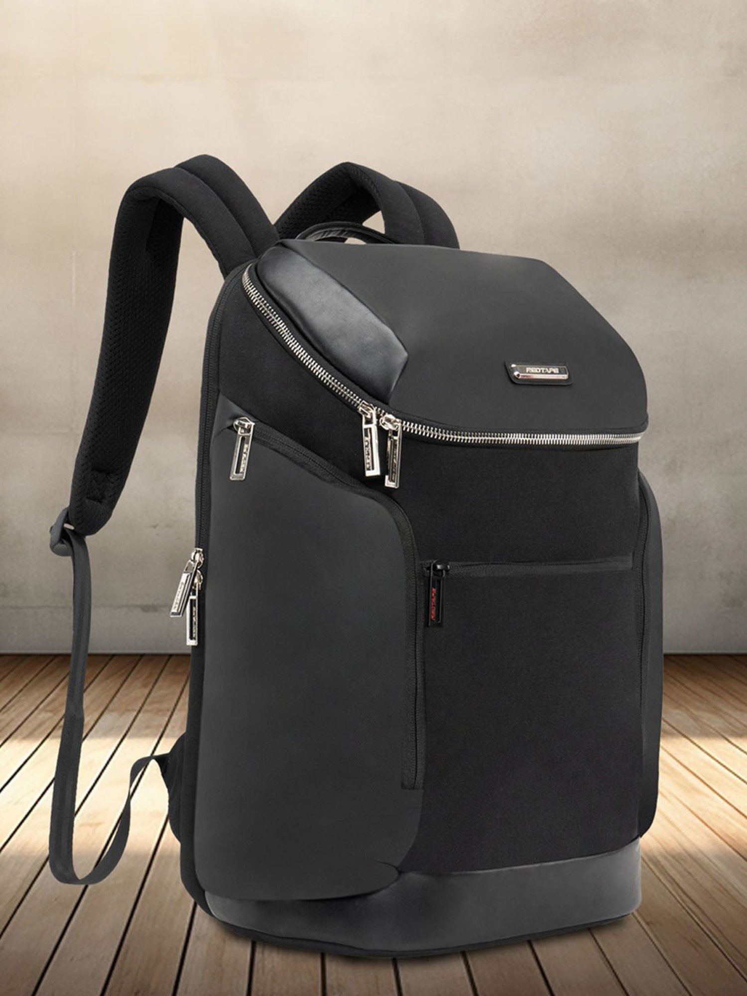 Red Tape 30 L Black Large Laptop Backpack