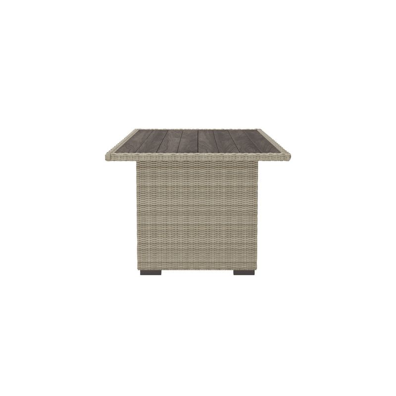 Silent Brook Rect Multi - Use Table - Beige  - Outdoor by Ashley