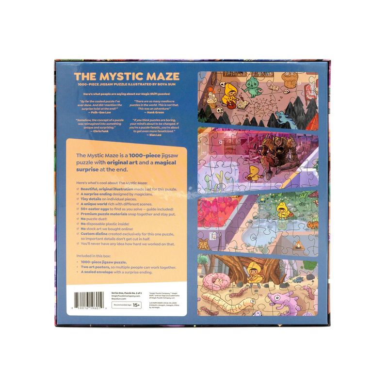 The Mystic Maze - Jigsaw Puzzle From The Magic Puzzle Company 1000pc