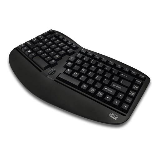 ADESSO WKB-1150CB WRLS ERGO KEYBOARD & MOUSE