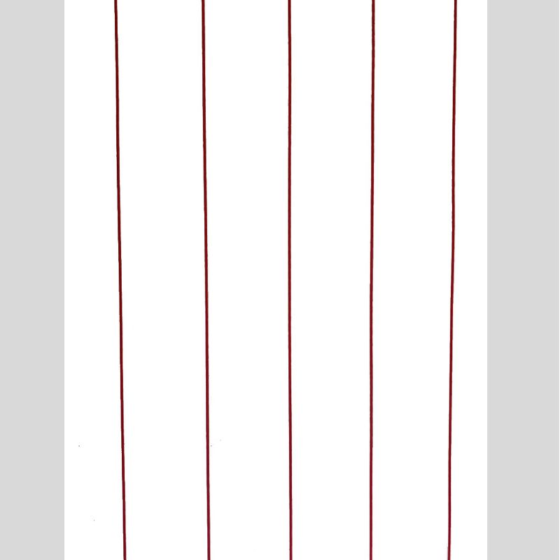 - Red Striped Double Wallpaper Roll - Kansas Jayhawks..