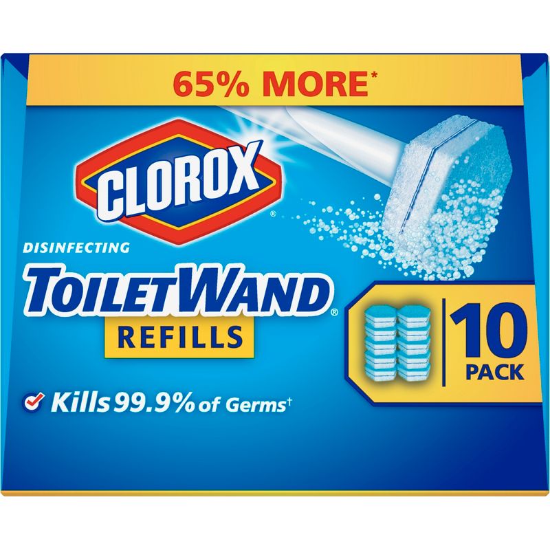 Clorox ToiletWand Disinfecting Refills Disposable Wand Heads - 10ct