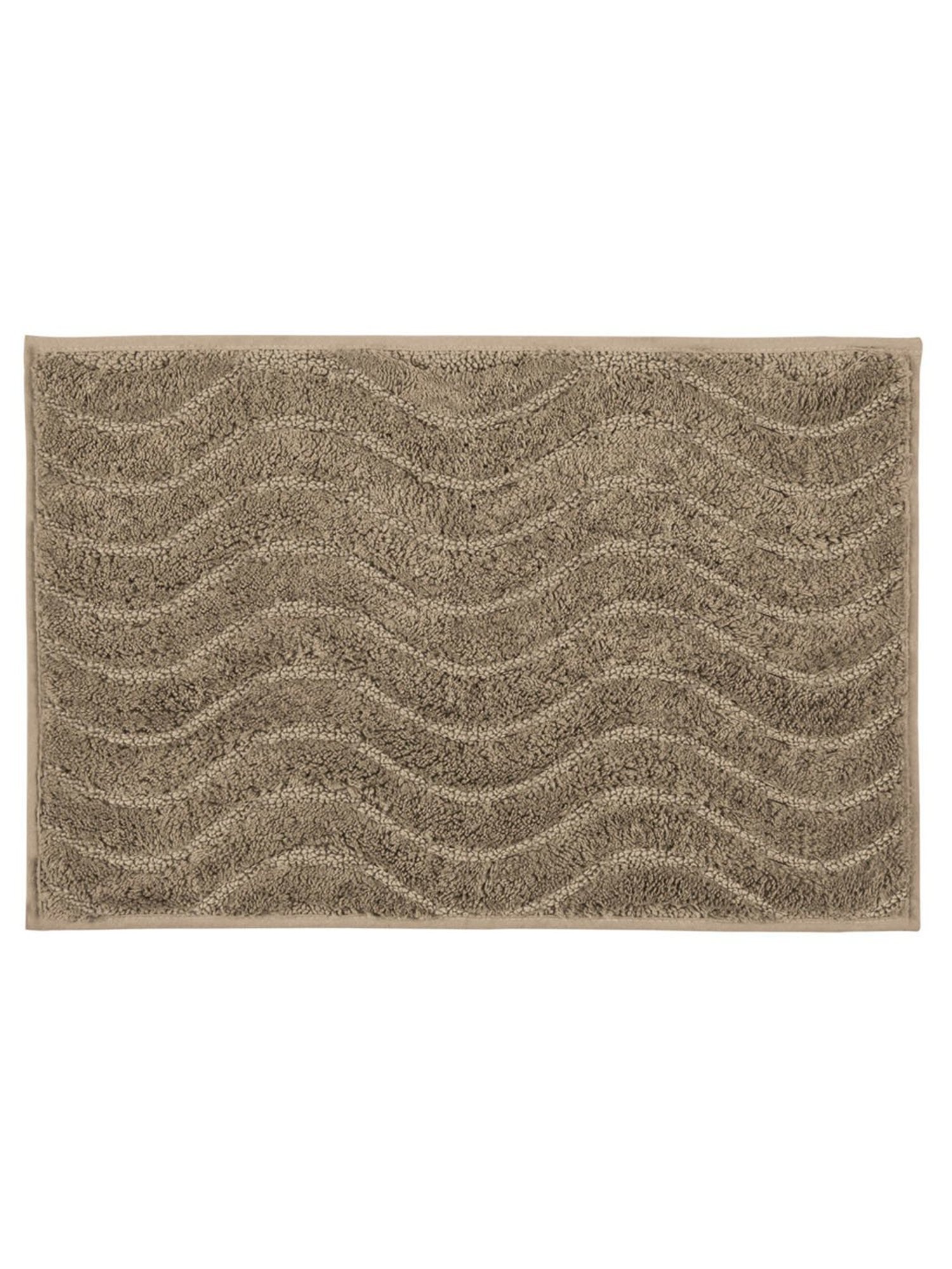 Freelance Taupe Cotton Set of 1 Bath Mats and Rugs