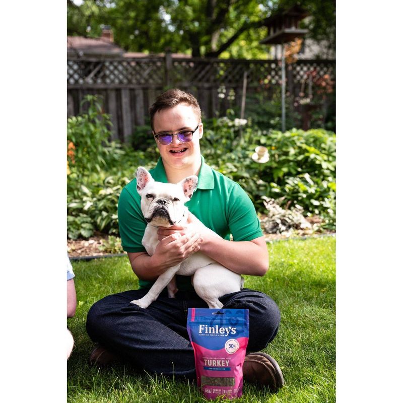 Finley's All Natural Turkey Soft Training Bite Dog Treats - 16oz