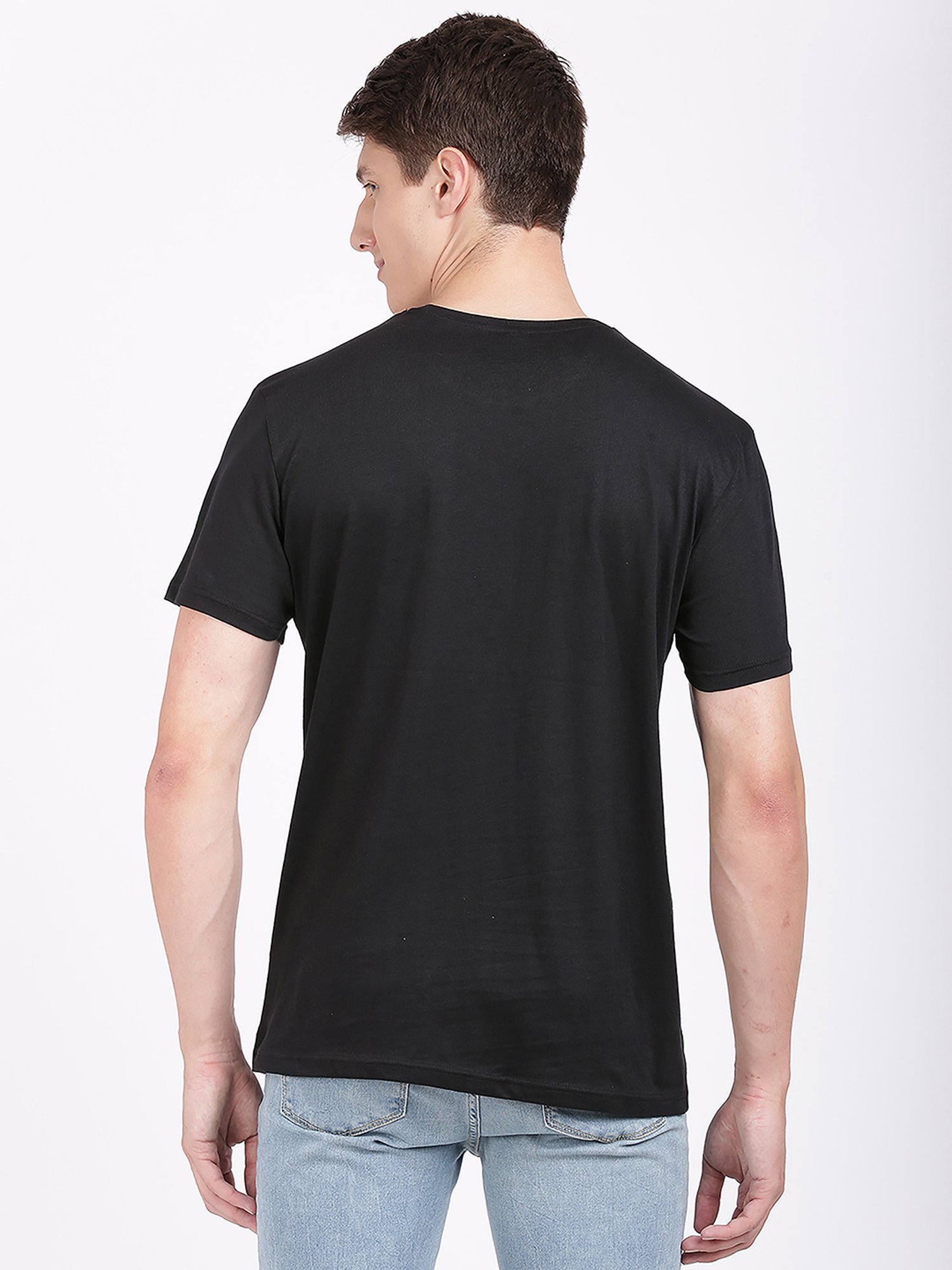 Sweet Dreams Dark Grey Regular Fit Crew T-Shirt