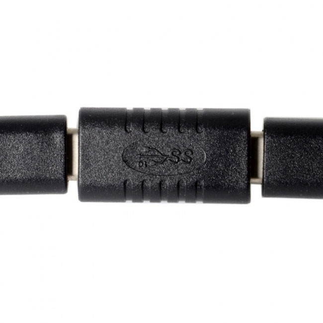 Jimier 10Gbps USB 3.1 Type-C USB-C 24Pin Female to Female Extension Adapter for Cell Phone & Laptop UC-025