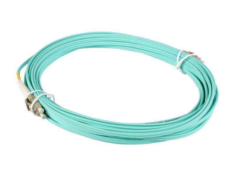 Fiber Optic Cable LC-LC 9/125 Duplex Single-Mode Fiber Cable Yellow 5 meters