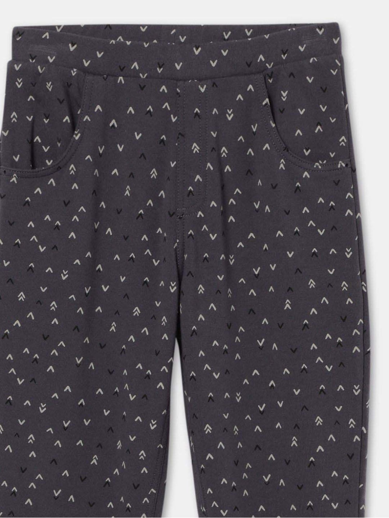 Angel & Rocket Girls Grey Solid Jeggings