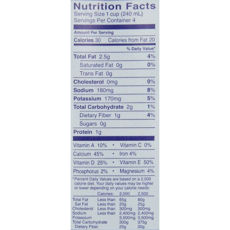 Almond Breeze Unsweetened Vanilla Almond Coconut Milk Blend - 32 fl oz