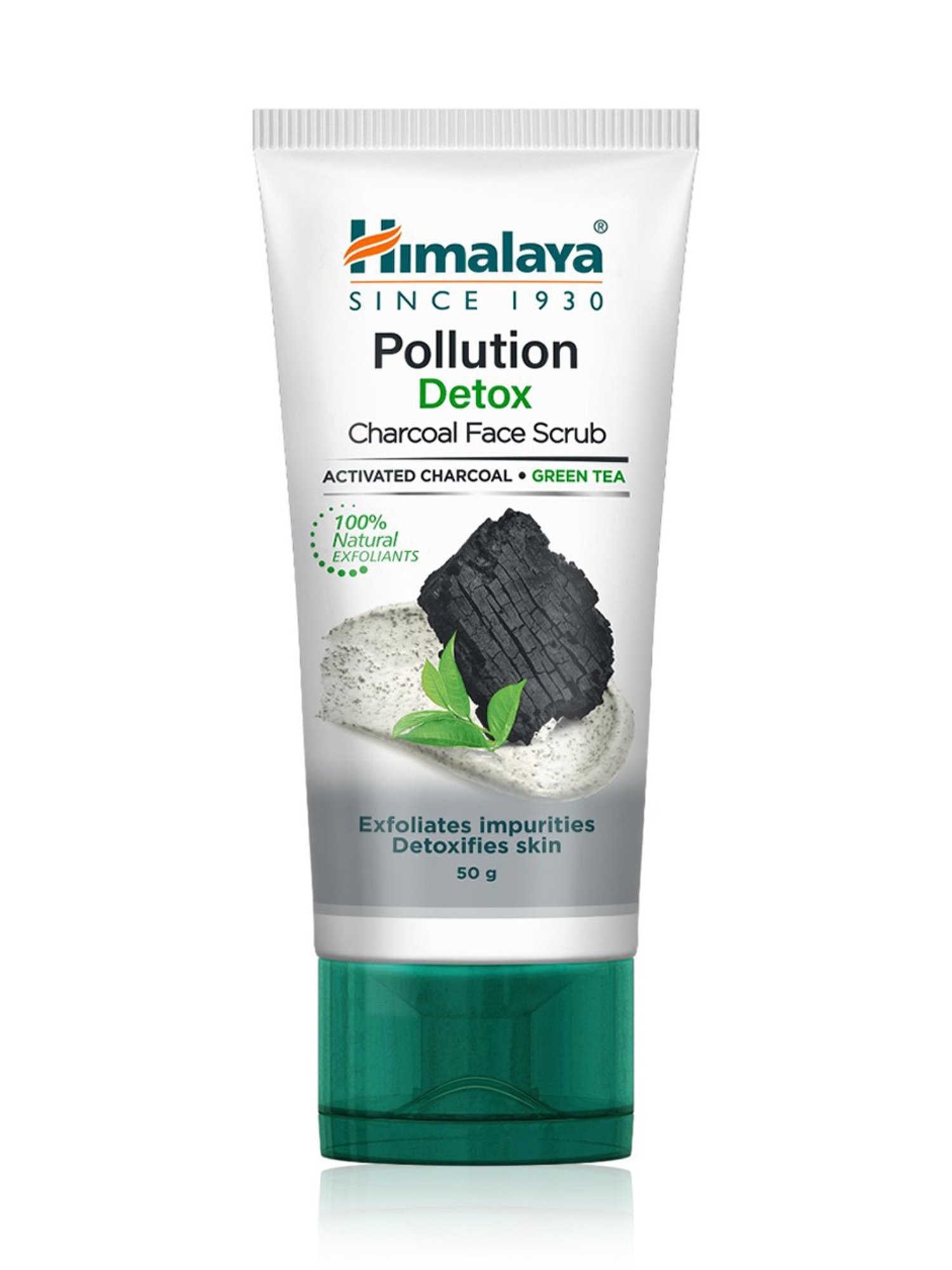 Himalaya Pollution Detox Charcoal Face Scrub - 50 gm