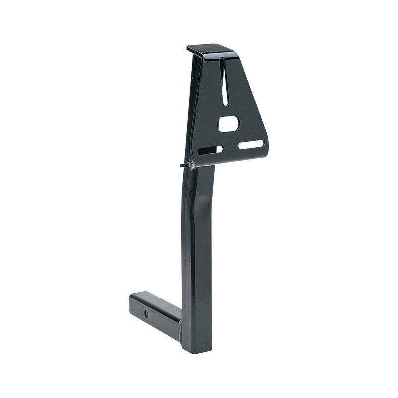 Draw Tite 6715 Front Mount Receiver Connection 14.5 Pound Universal Fit Trailer Hitch Spare Tire Carrier with Black Powder Coat Finish