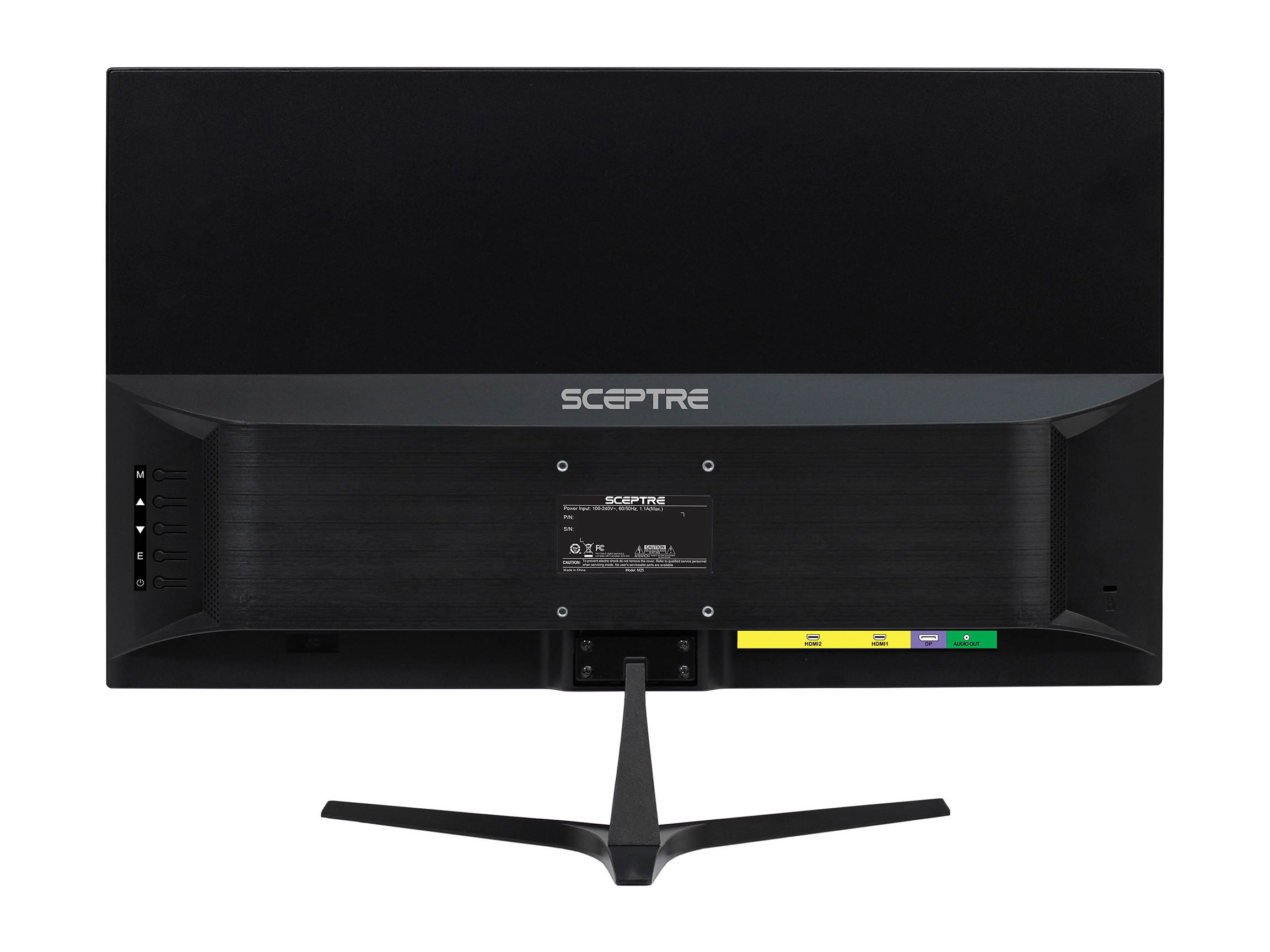 Sceptre E255B-1658A 24.5" Full HD 1920x1080 165Hz 1ms Built-in Speakers DisplayPort 2xHDMI AMD FreeSync Anti-Flicker LED Gaming Monitor